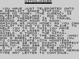 Running screen