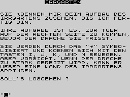 Running screen
