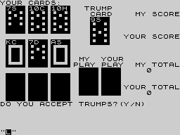 Running screen