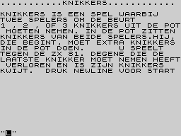 Running screen