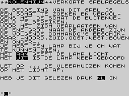 Running screen