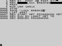 Running screen