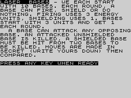 Running screen
