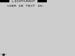 Running screen