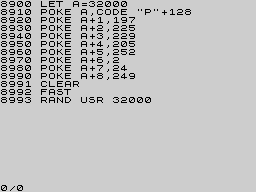 Running screen