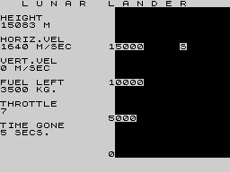 Running screen