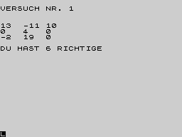 Running screen