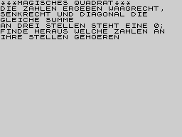 Running screen
