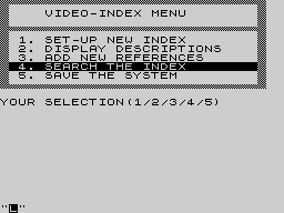 Running screen