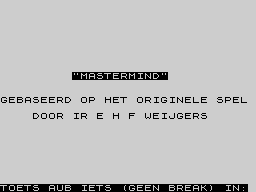 Running screen