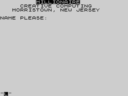 Running screen
