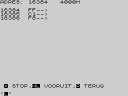 Running screen