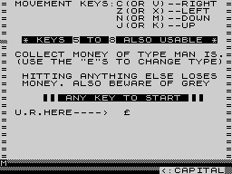 Running screen