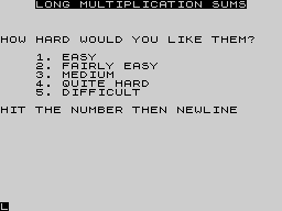 Running screen