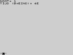Running screen