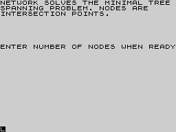 Running screen