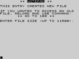 Running screen