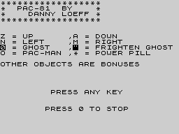 Running screen