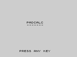 Running screen