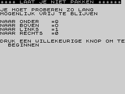 Running screen