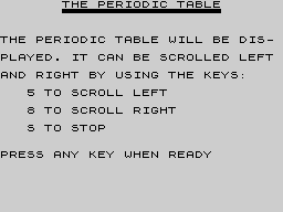 Running screen