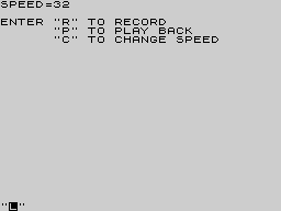 Running screen