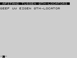 Running screen