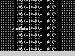 Running screen