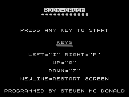 Running screen
