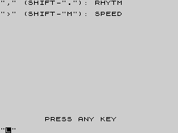 Running screen