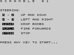 Running screen