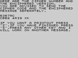 Running screen