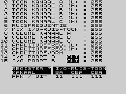 Running screen