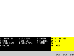 Running screen