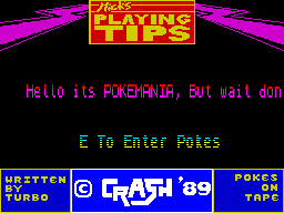 Running screen
