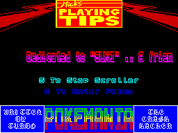 Running screen