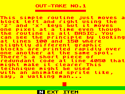 Running screen