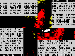 Running screen