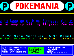 Running screen