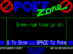 Running screen