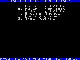 Running screen