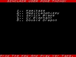 Running screen