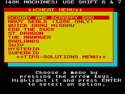 Running screen