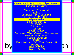 Running screen