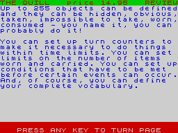 Running screen