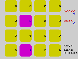 Running screen