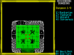 Running screen