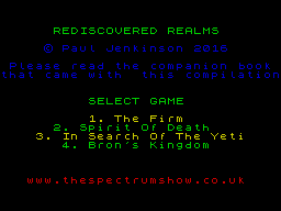 Running screen