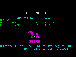 Running screen