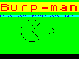 Opening screen